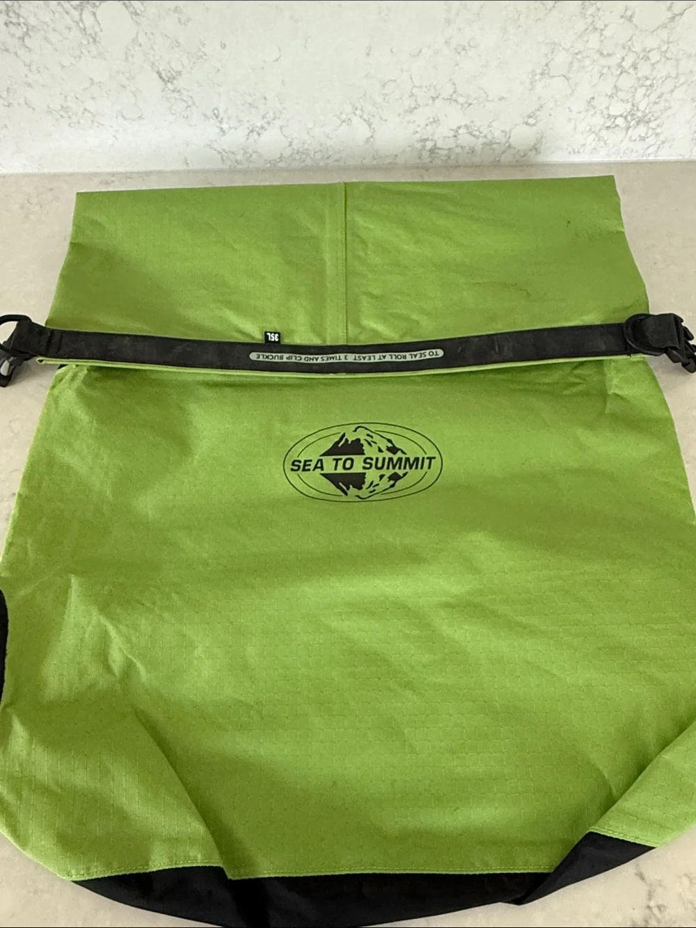 Sea to Summit Lime Green Roll-Top Dry Bag